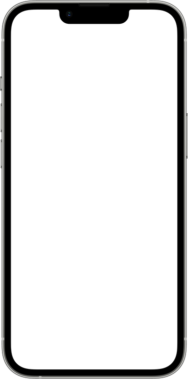 スマートフォンのフレームイメージ